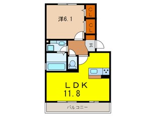 グランソレイユ南多聞台の物件間取画像